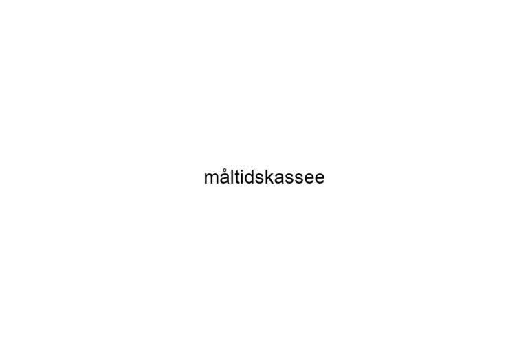 mltidskassee