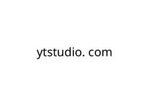 ytstudio. com
