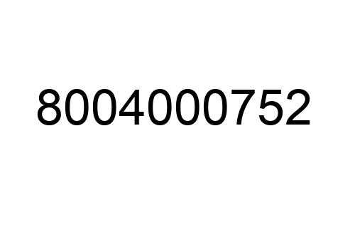 8004000752