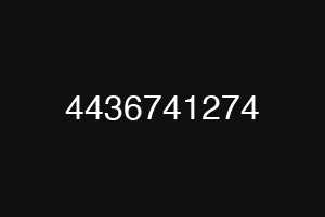 4436741274