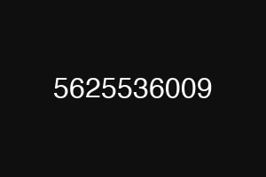 5625536009