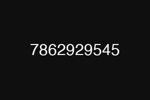 7862929545