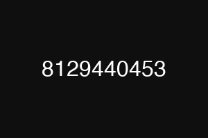 8129440453