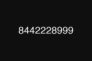 8442228999