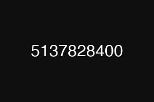 5137828400