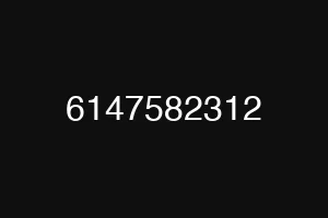 6147582312