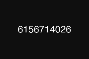 6156714026