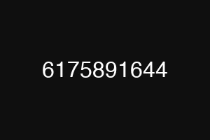 6175891644