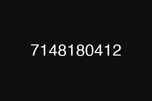7148180412