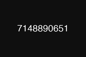 7148890651