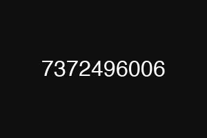 7372496006