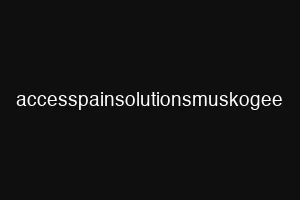 accesspainsolutionsmuskogee