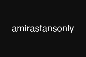 amirasfansonly