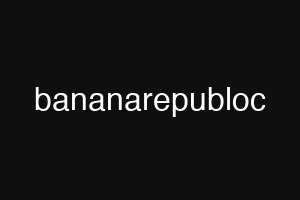 bananarepubloc